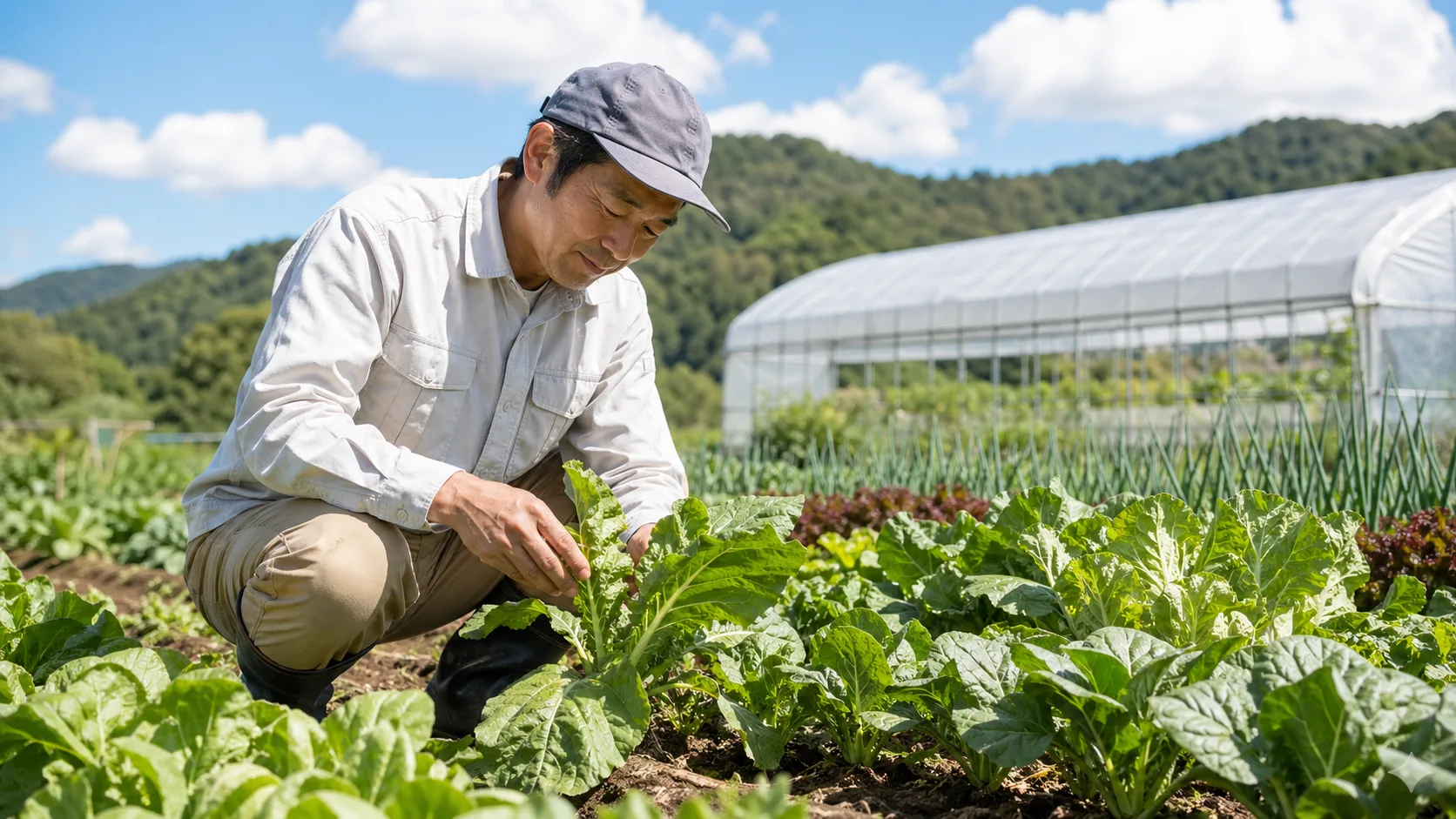 無農薬有機農業のイメージ